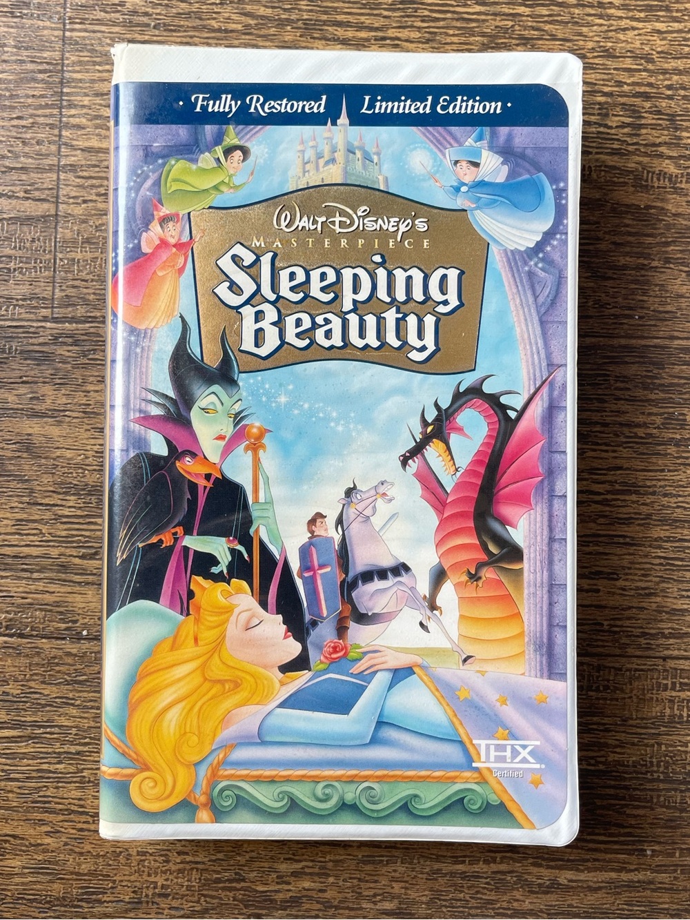 Sleeping Beauty VHS 1997 Walt Disney Masterpiece Collection #9511 Limited Editio